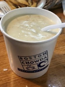 Boston Chowder in the Fall