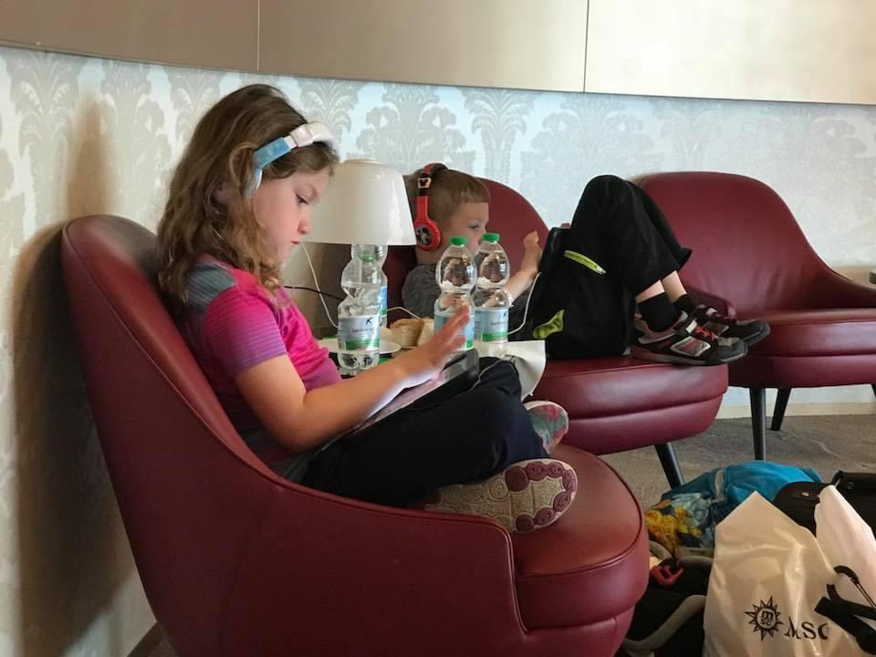 Airport Lounge Access for a Family